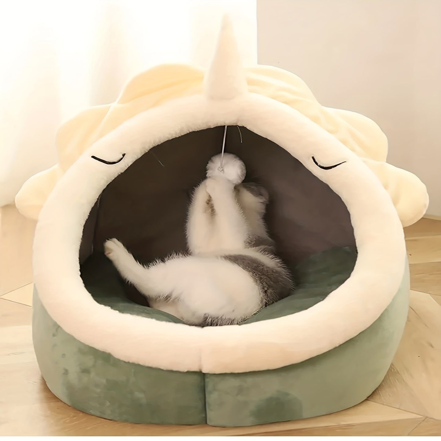 Removable & Washable Cozy Cat House