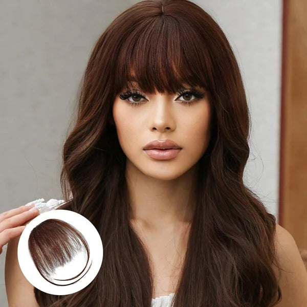 HOT SALE🔥Clip in Bangs (High Temperature Filament)