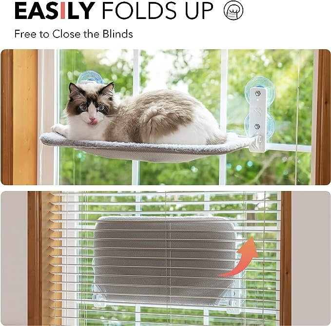 🐾Steady Foldable Cat Window Hammock🐾