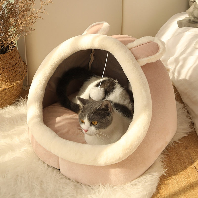 Removable & Washable Cozy Cat House