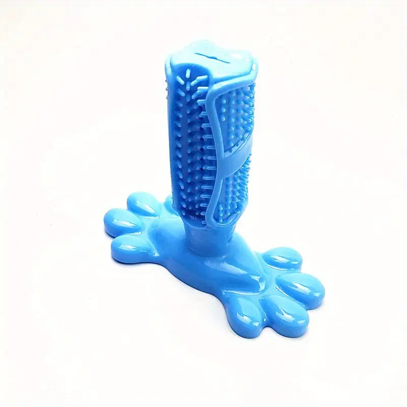 (2-in-1) Dog Effortless Toothbrush ᵀᴹ Rubber Durable Chew for all Breeds of Puppies & Dogs