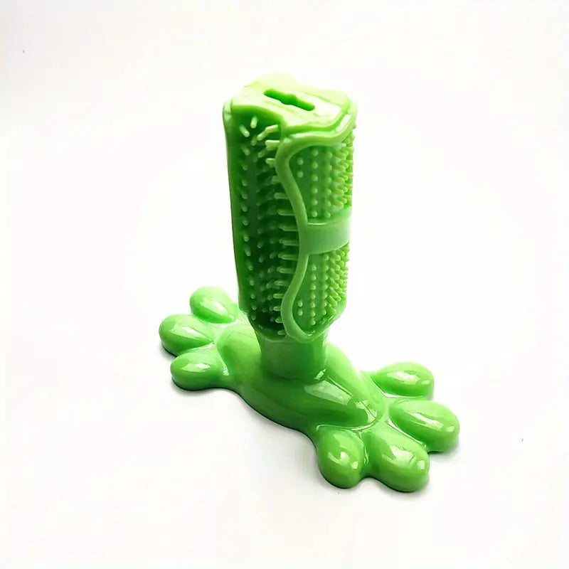 (2-in-1) Dog Effortless Toothbrush ᵀᴹ Rubber Durable Chew for all Breeds of Puppies & Dogs