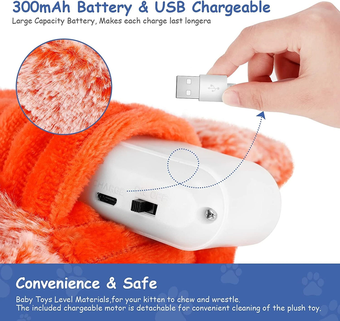 Floppy Lobster™ Interactive Dog/Cat Toy