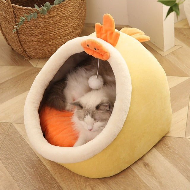 Removable & Washable Cozy Cat House