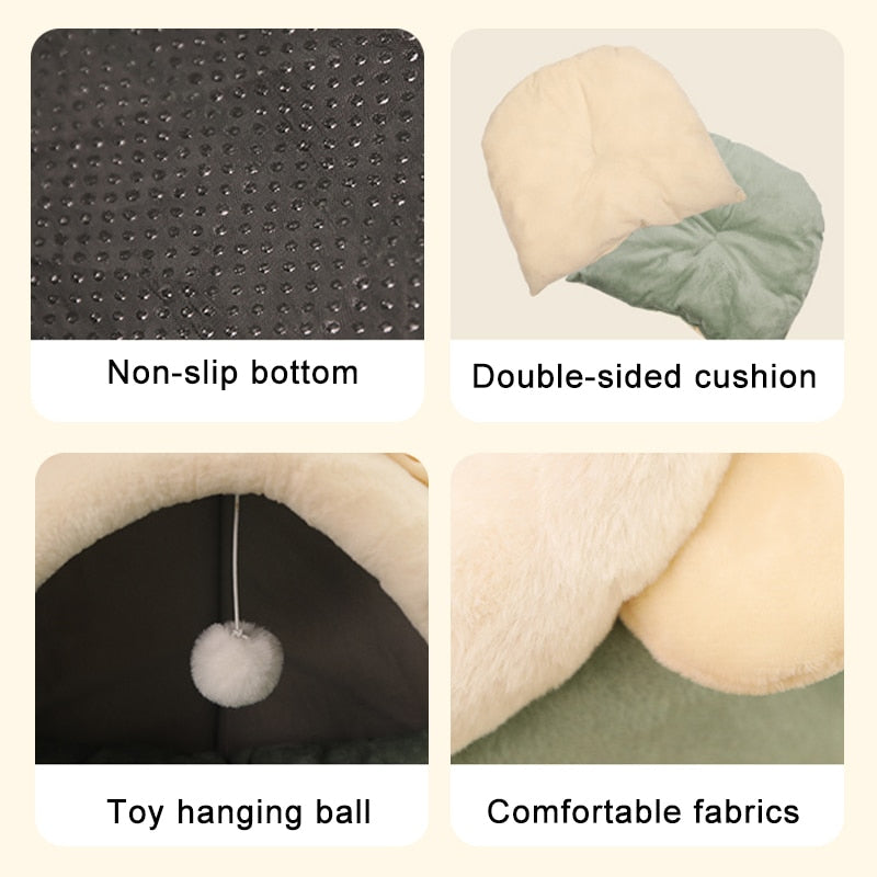 Removable & Washable Cozy Cat House