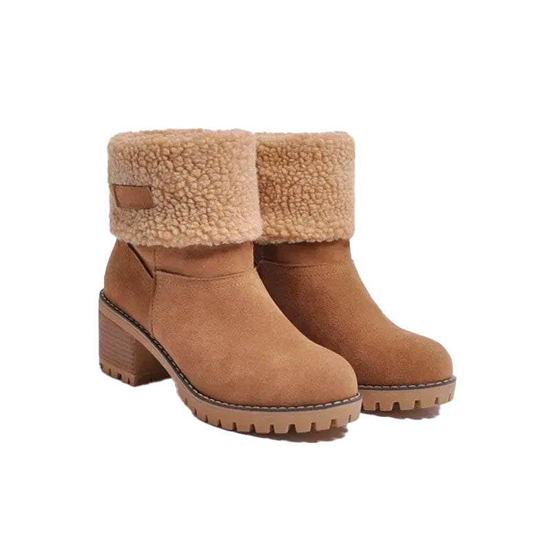 Women's Soft Waterproof Wool Lining Boots