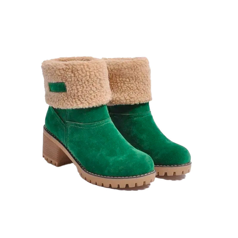 Women's Soft Waterproof Wool Lining Boots