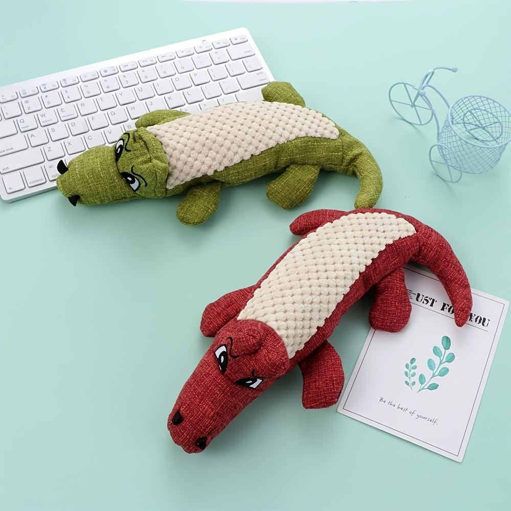 🐶Crocodile Plush Toy for Your Furry Friend🐾