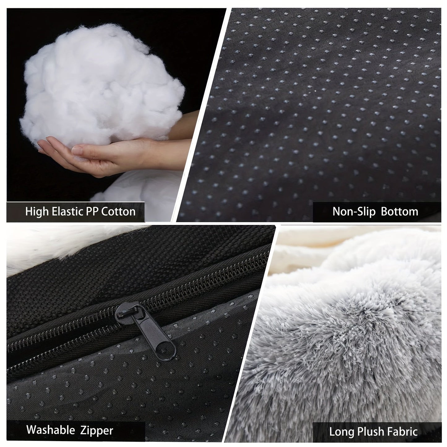 Pet Couch Cover & Calming Dog Bed Mat - Soft Plush Dog Sofa For Furniture Protector!