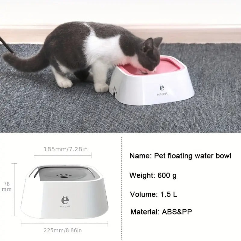 🔥No-Spill Pet Water Bowl: Keep Your Dog Hydrated with a Slow Feeder Dish! 🔥