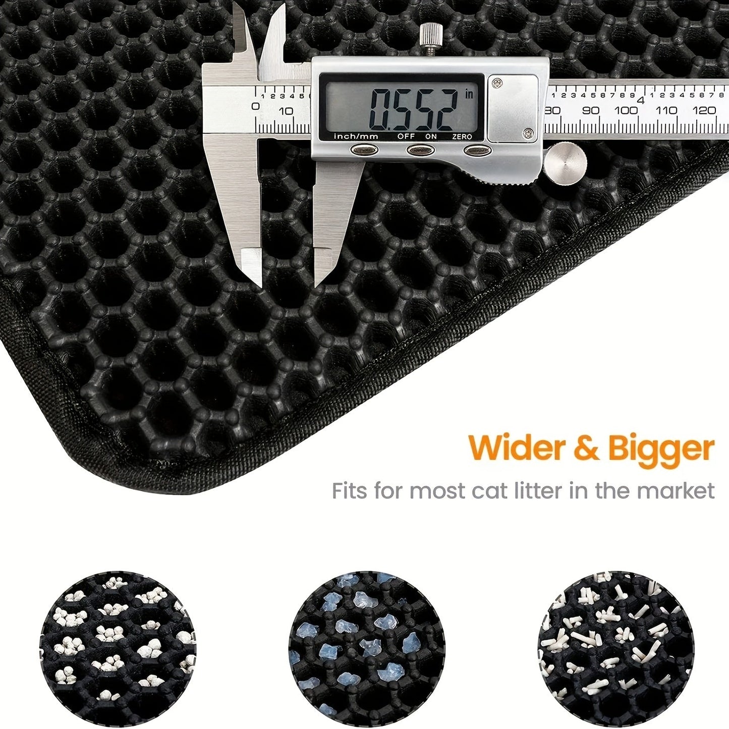 Double-Layer Cat Litter Mat for Indoor Cats!