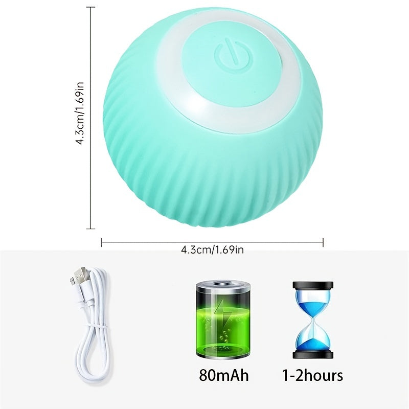 š»Smart Automatic Rolling Ball Electric Cat Toys - Interactive Toys For Pet
