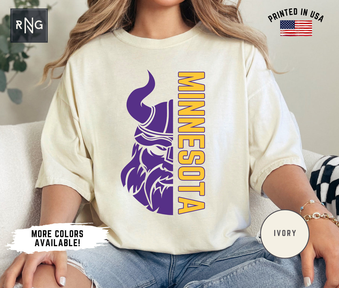 Minnesota Football Shirt, Viking Football Shirt, Minnesota Football Apparel, Viking Sports Apparel, Retro Minnesota Football Fan Gift