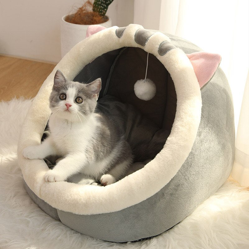 Removable & Washable Cozy Cat House