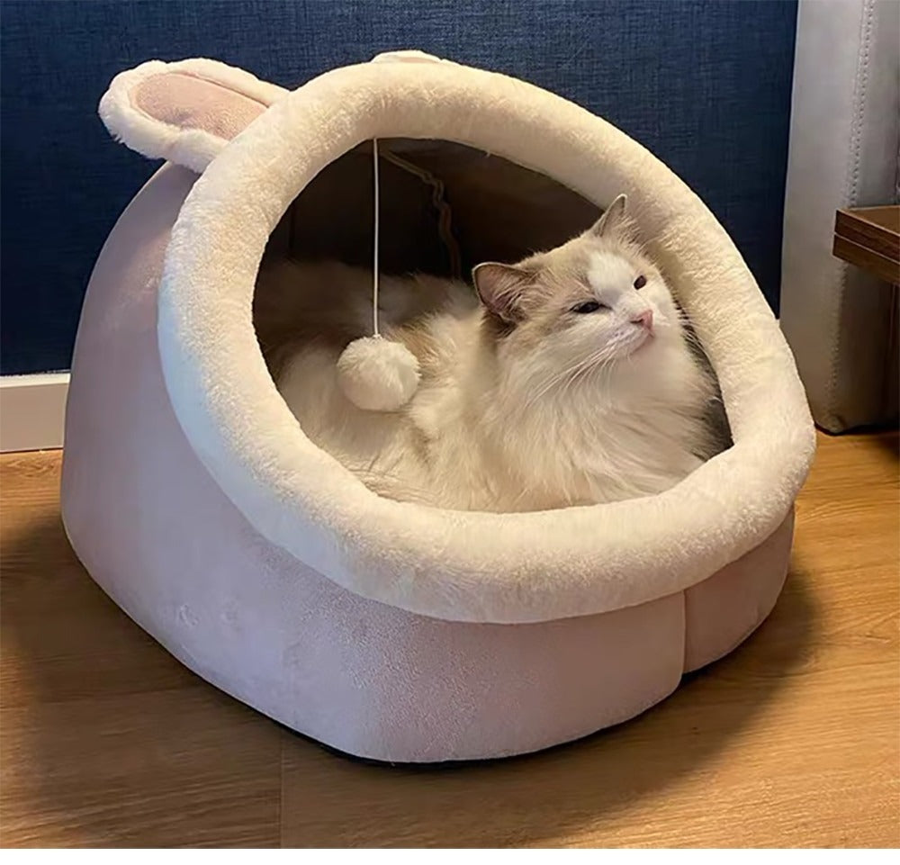 Removable & Washable Cozy Cat House