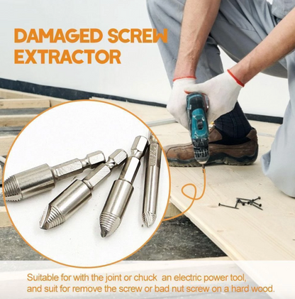 PREMIUM Hardened Screw Extractor [Set of 5 pcs]