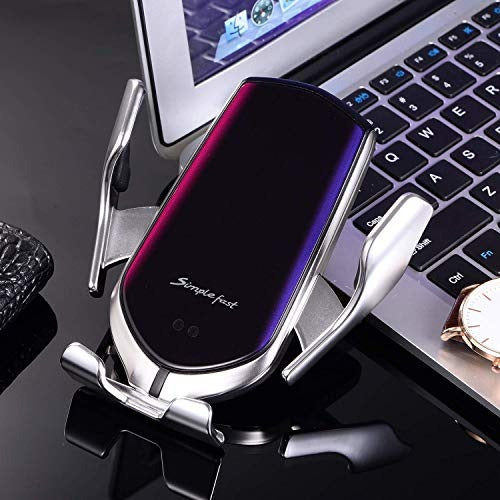 Premium Wireless Automatic Sensor Car Phone Holder and Charger